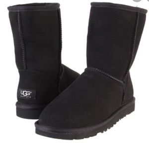 black classic ugg boots 6w mid calf